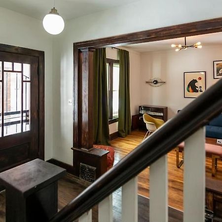 Luxe Mid-Century Styled Historic Townhouse #1 Villa Detroit Ngoại thất bức ảnh