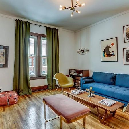 Luxe Mid-Century Styled Historic Townhouse #1 Villa Detroit Ngoại thất bức ảnh