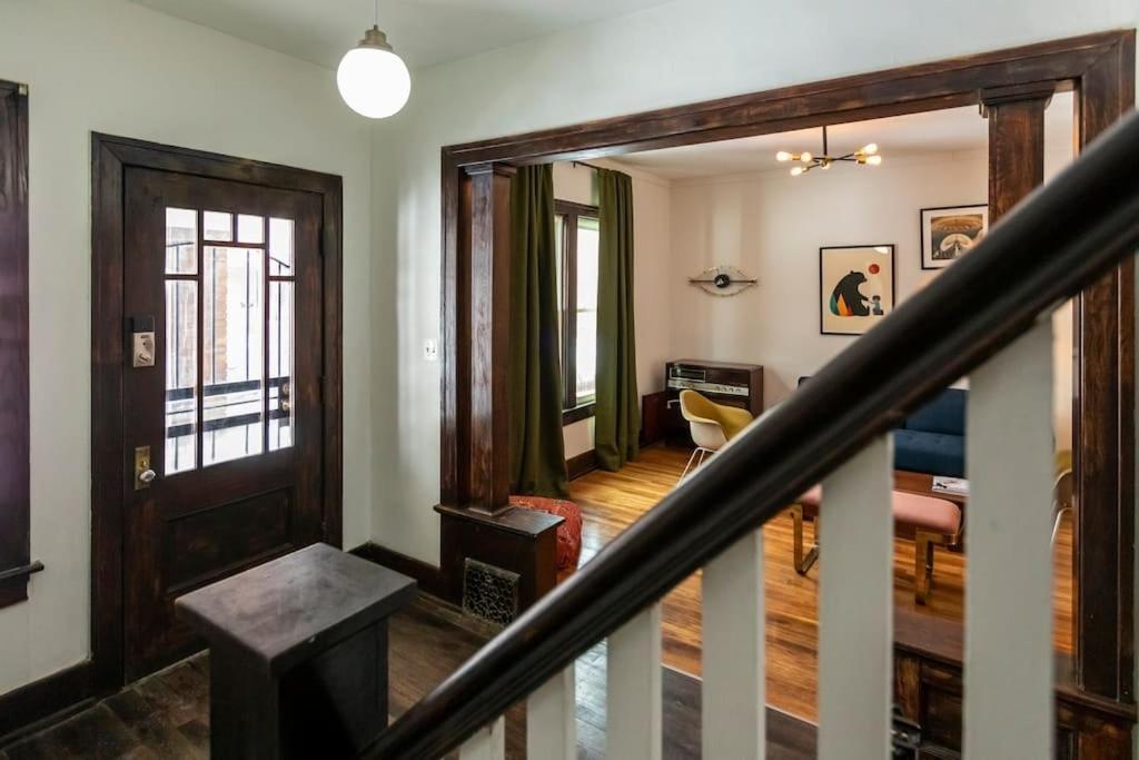 Luxe Mid-Century Styled Historic Townhouse #1 Villa Detroit Ngoại thất bức ảnh