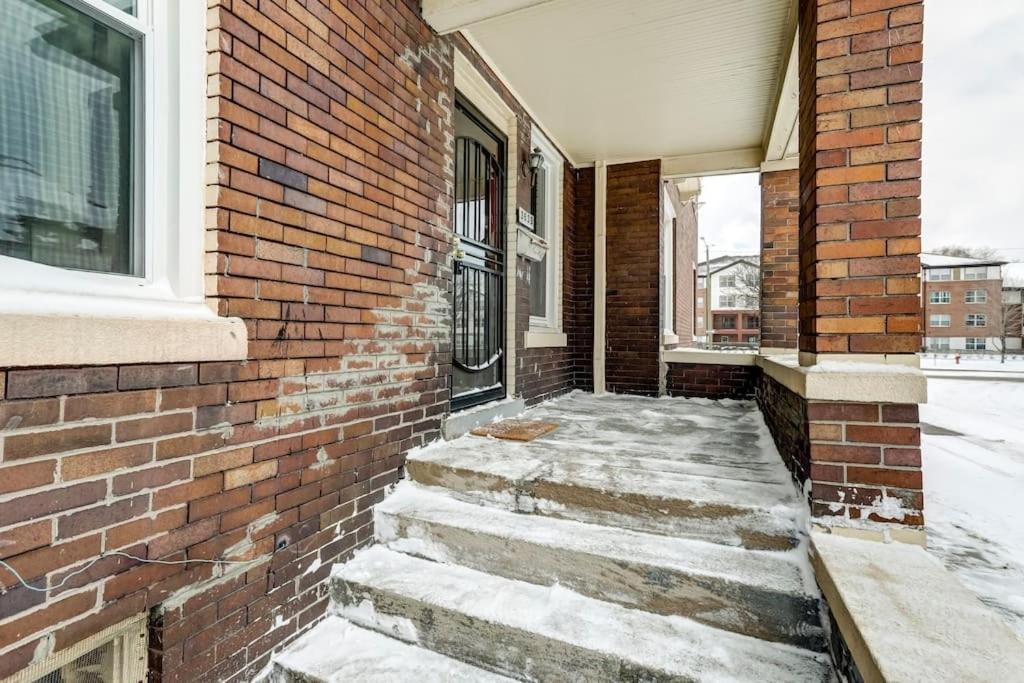 Luxe Mid-Century Styled Historic Townhouse #1 Villa Detroit Ngoại thất bức ảnh