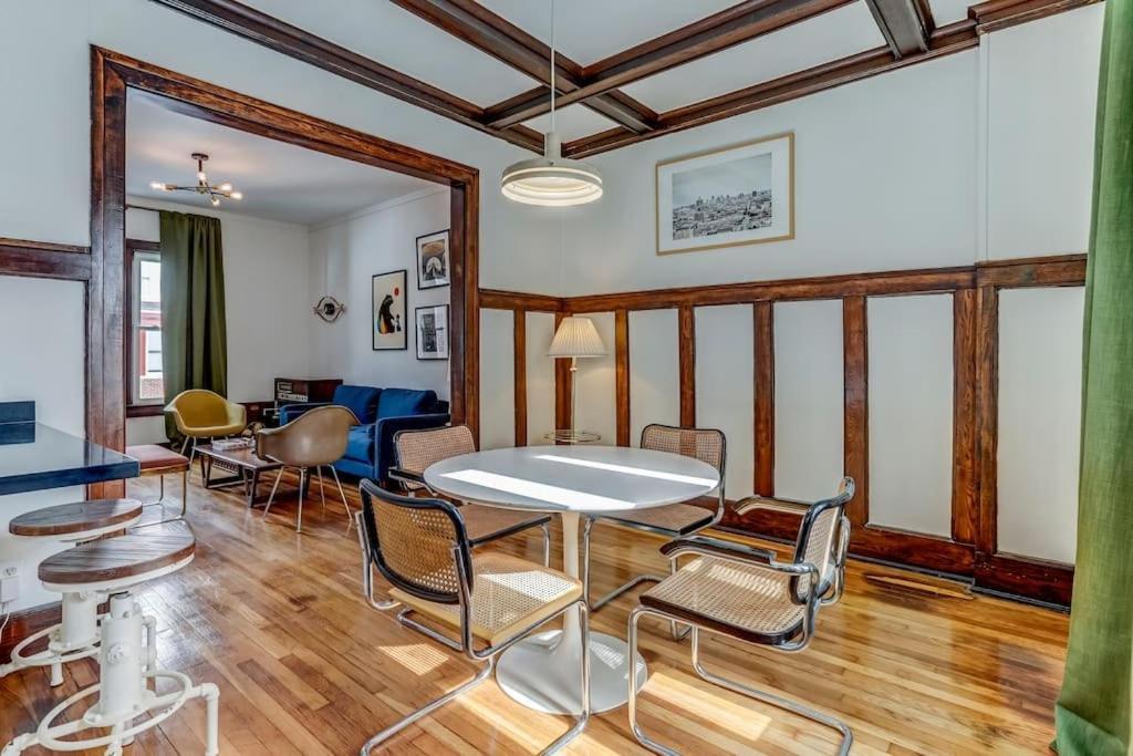 Luxe Mid-Century Styled Historic Townhouse #1 Villa Detroit Ngoại thất bức ảnh